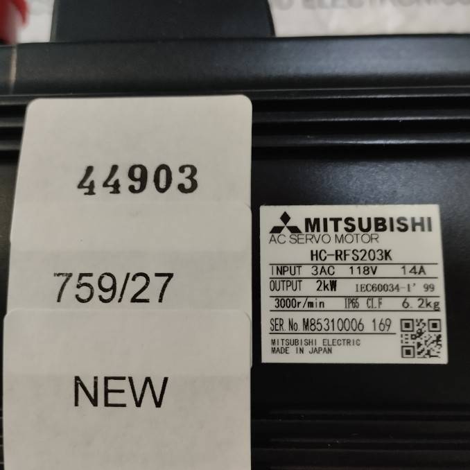 ซ่อม HC-RFS203K MOTOR "MITSUBISHI"