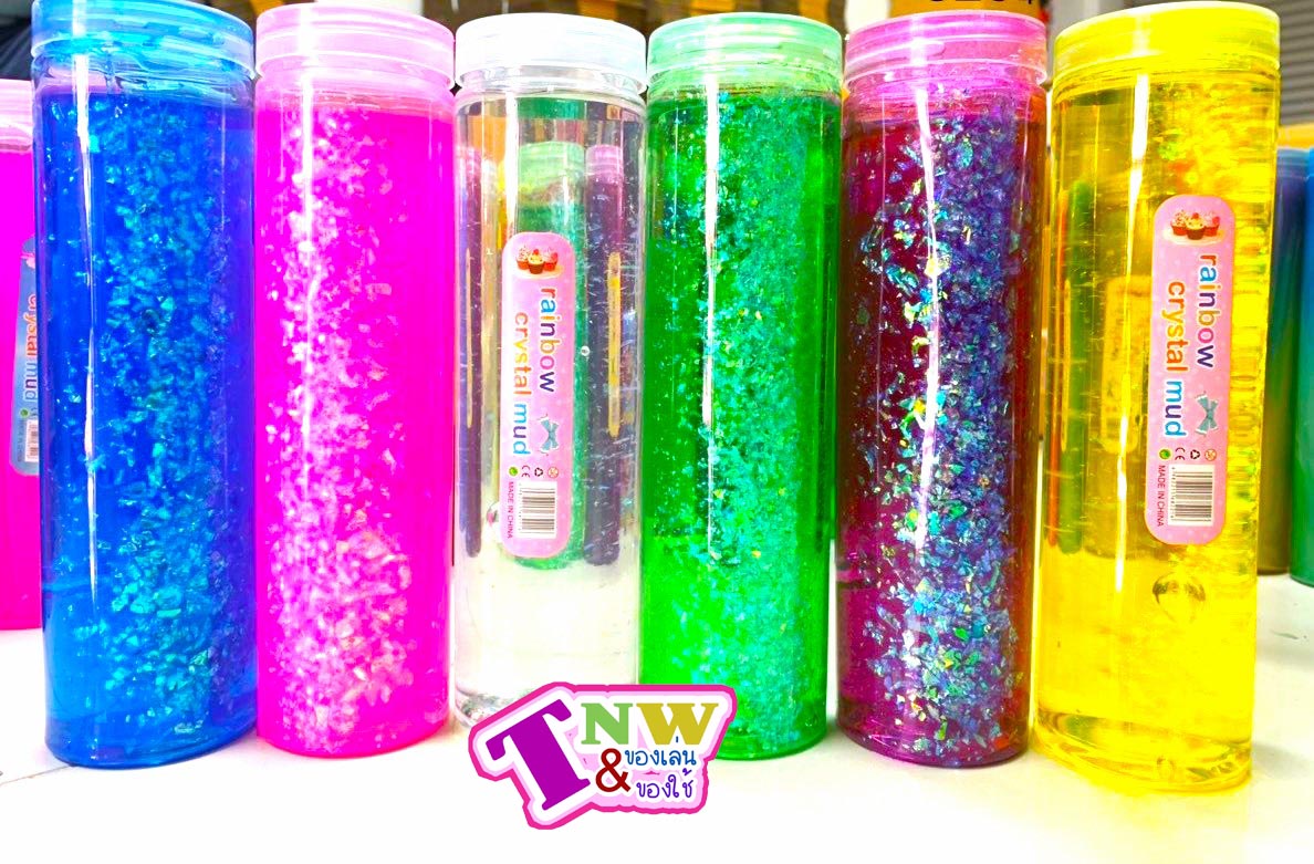 สไลม์ สลาม น้ำลายเอเลี่ยนของเล่นเด็ก สไลม์ สลาม สุ่มสี ไม่ติดมือ คละสี