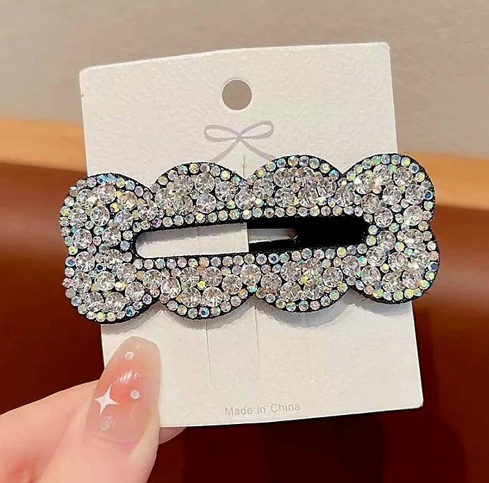 💗มาหยากิ๊ฟช้อป💗 กิ๊บเปาะแปะ กิ๊บพลอยติดผมน่ารัก ขนาด 5 - 8 ซ.ม. แฟชั่นประดับผมผู้หญิง