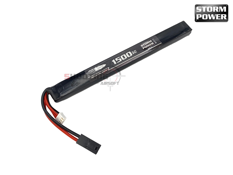 แบตลิโพ Storm Power 25C 11.1V 1500mAh สำหรับ AK