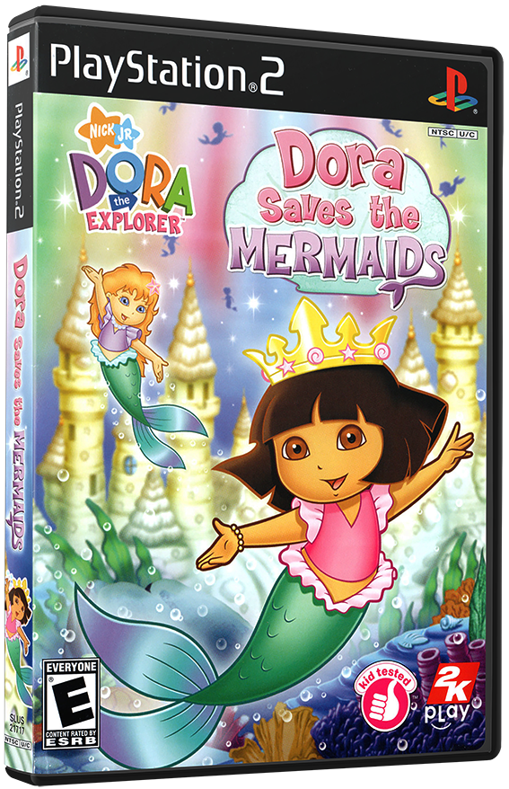 แผ่นเกมส์ PS2 : Dora the Explorer - Dora Saves the Mermaids