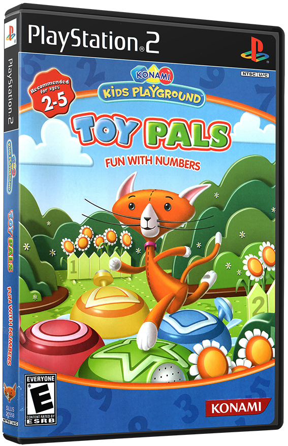 แผ่นเกมส์ PS2 : Konami Kids Playground - Toy Pals Fun with Numbers