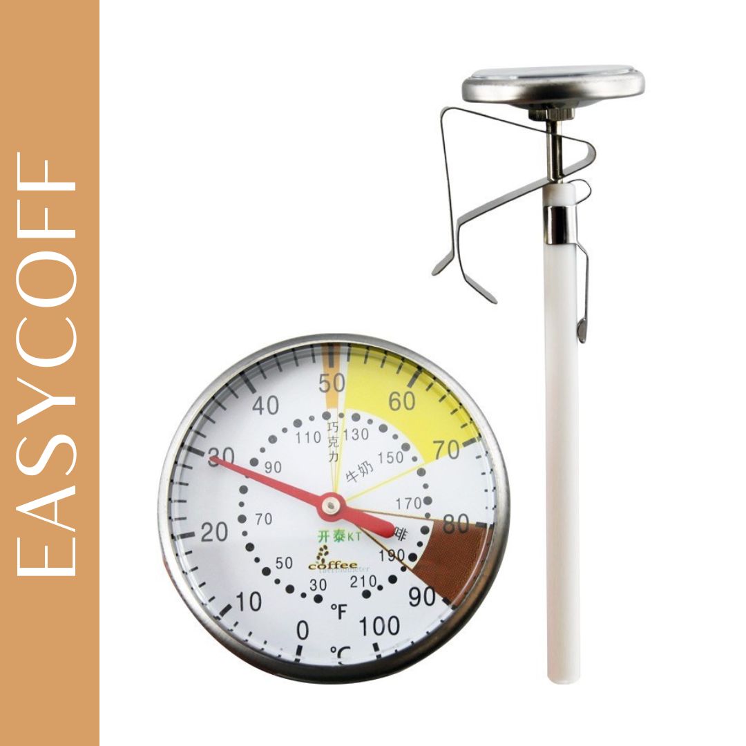 เทอร์โมมิเตอร์ ไม่ต้องใช้ถ่าน 0-100°C Coffee Thermometer