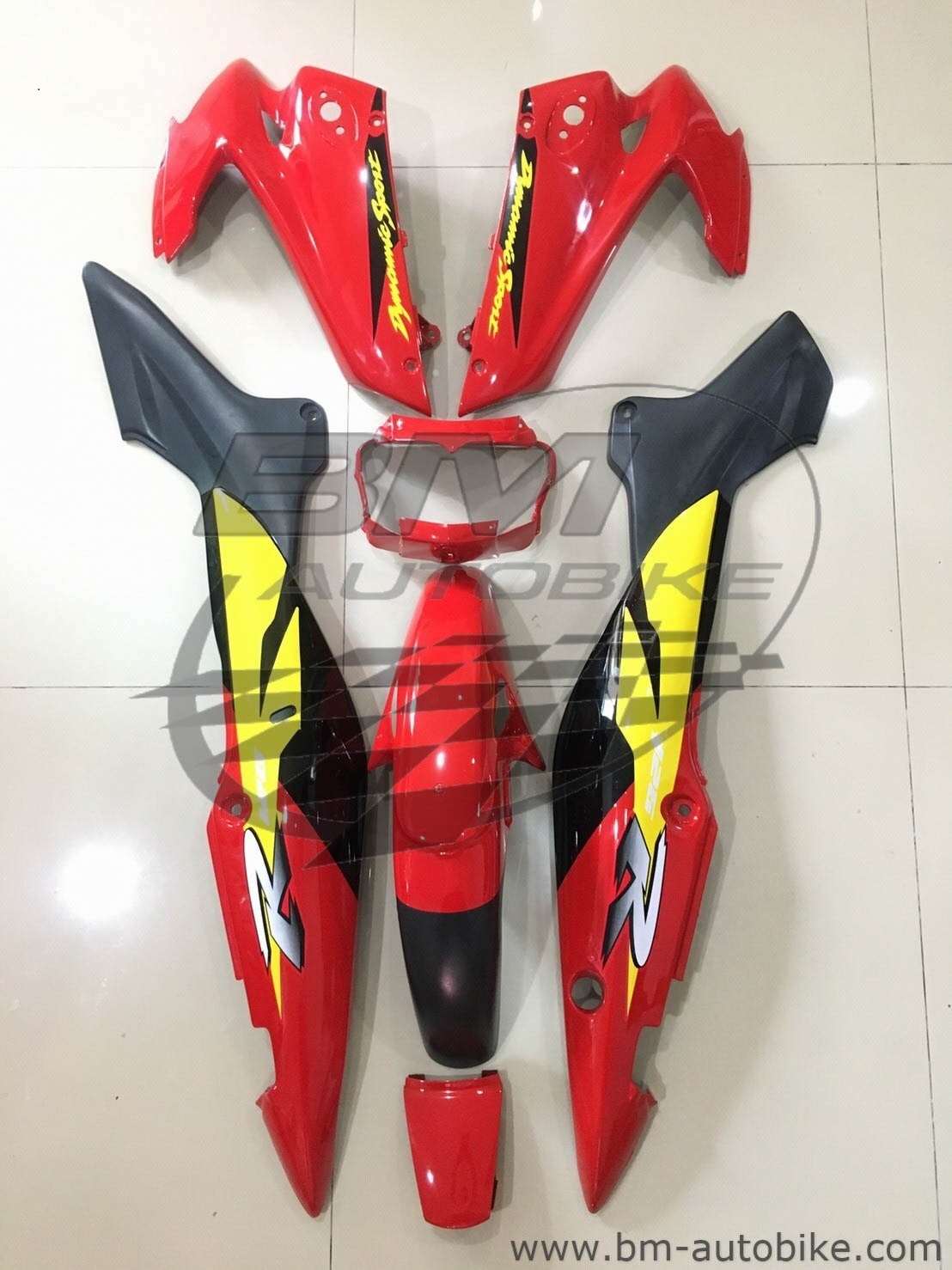 ชุดสี Ls NEW ครึ่งคันมีบังโคลน 3 กก.