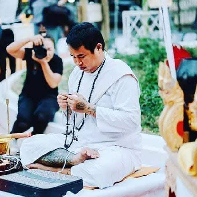 ตะกรุดกันปลอง (กันเสื่อม) เสกนาน4ปี(59วาระ) อาจารย์เหลี้ยม นาโยง สำนักไชยมงคล ปี 2559 (กันวัตถุมงคล-รอยสักยันต์-คาถาอาคมเสื่อม กันคัดถอนวิชา)