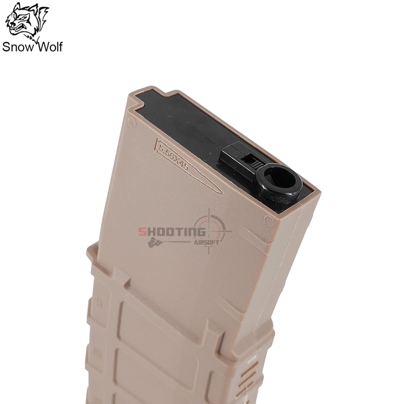 แม็กสแตนด์ Pmag Mid-Cap (120นัด) - Snow Wolf