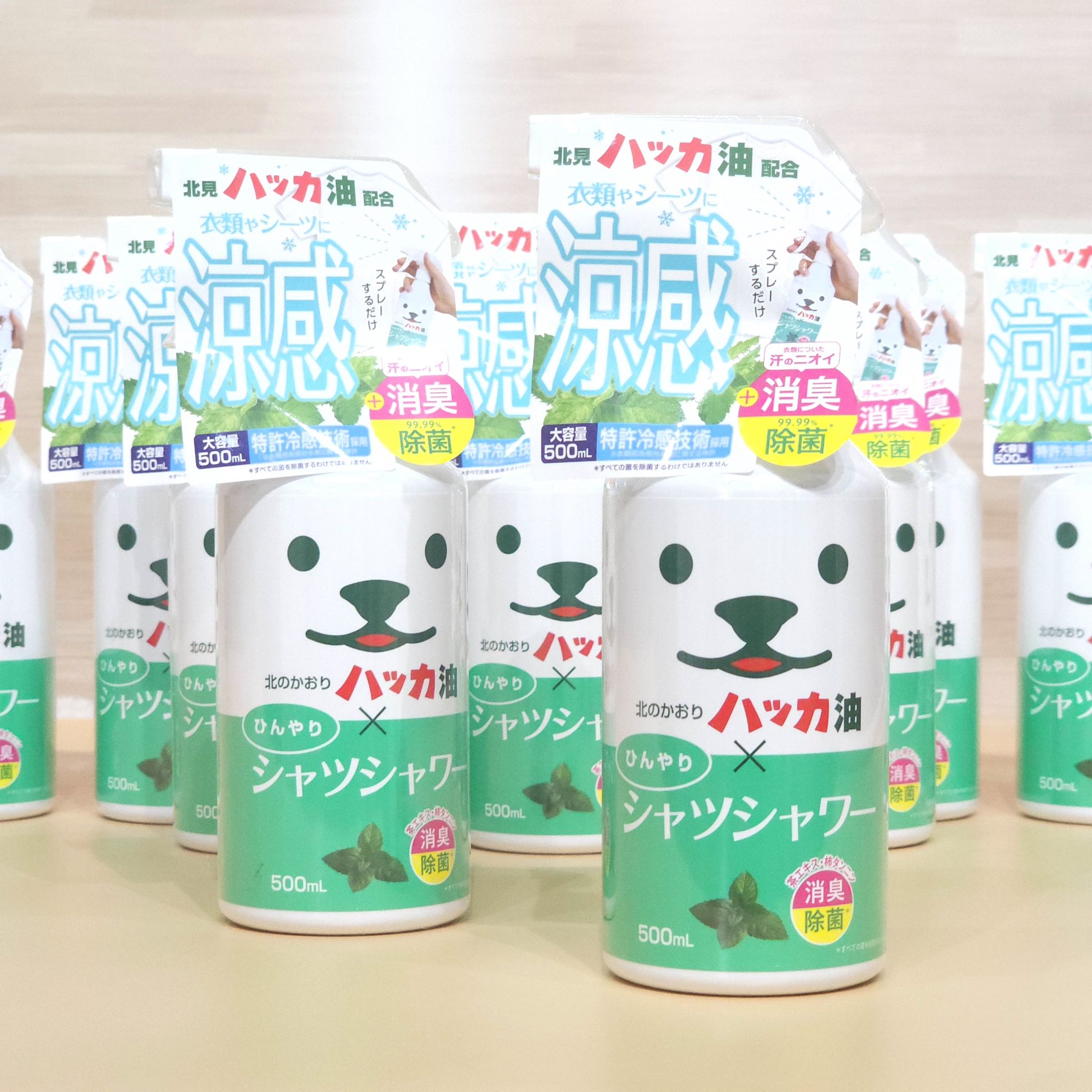 Kitami Hakka Peppermint Oil Blend Cool Shirt Shower 500 ml