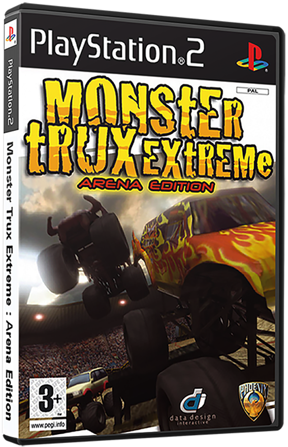 แผ่นเกมส์ PS2 : Monster Trux Extreme - Arena Edition
