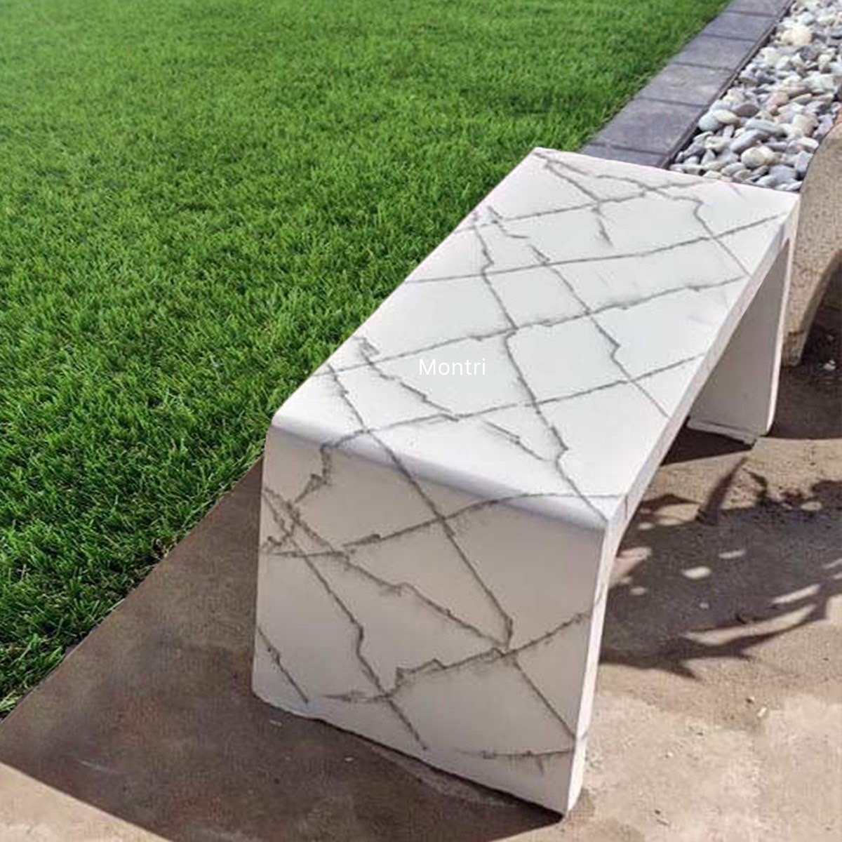 ม้านั่งสนามกลางแจ้ง ม้านั่งสนามกลางแจ้ง เก้าอี้สนามซีเมนต์ แข็งแรงใช้งานได้ในระยะยาว ขนาด 100 cm. มีบริการจัดส่งทั่วประเทศ