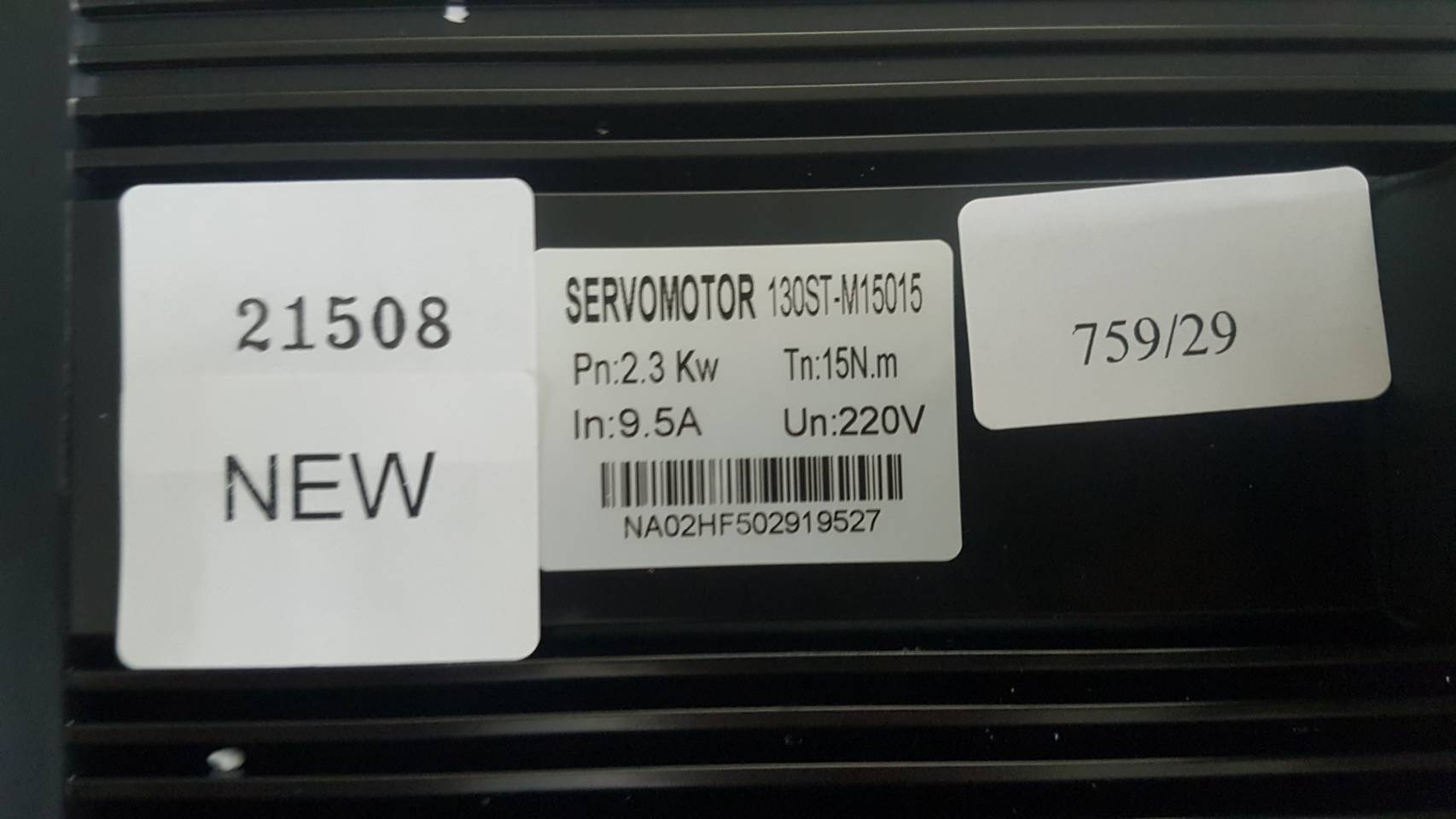 SERVO MOTOR " XINJE " MODEL : 130ST-M15015
