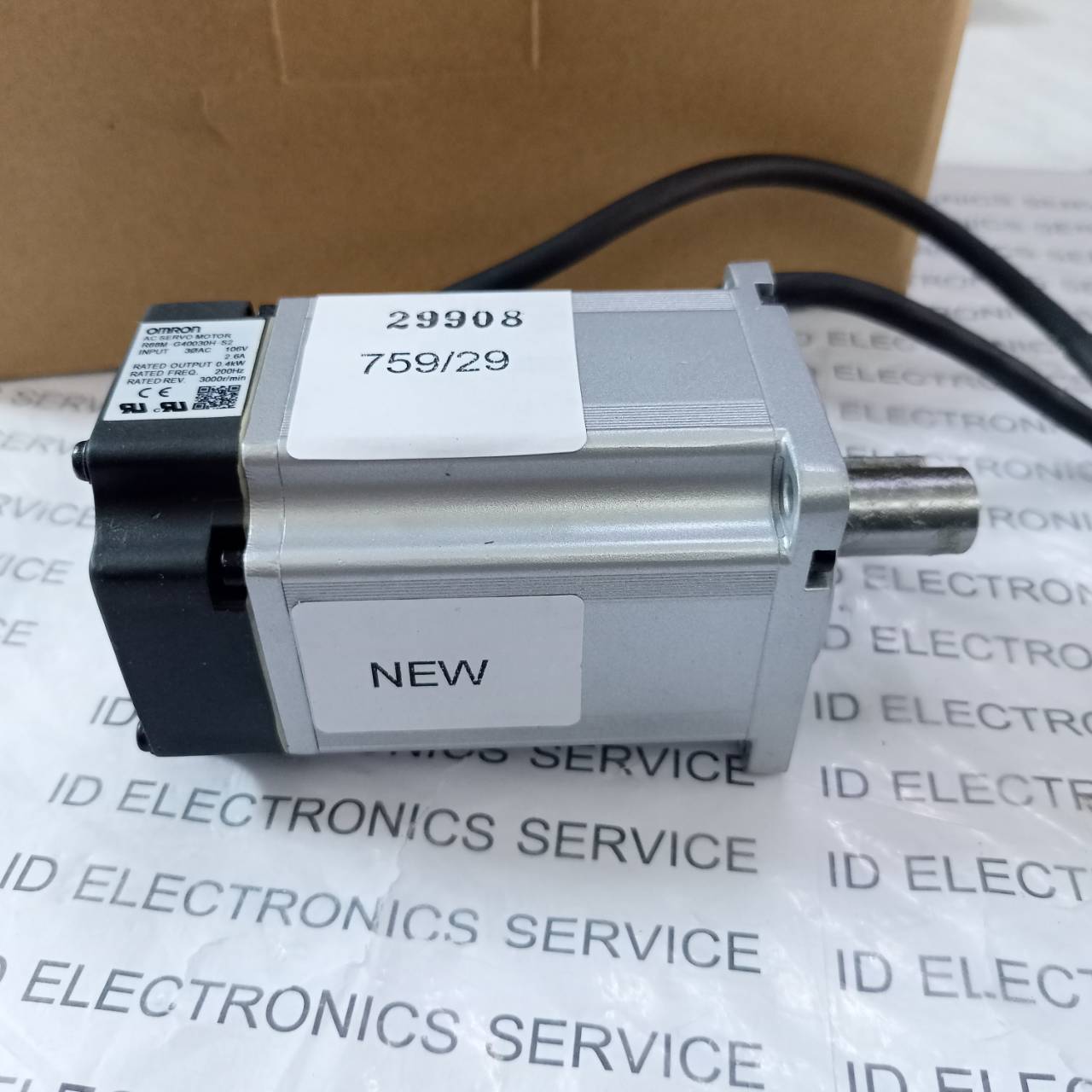 จำหน่าย ซ่อม SERVO MOTOR OMRON R88M-G40030H-S2