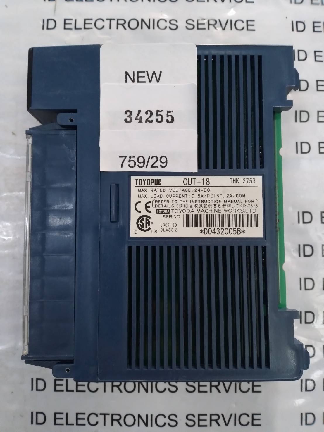 PLC " TOYOPUC " MODEL : THK-2753