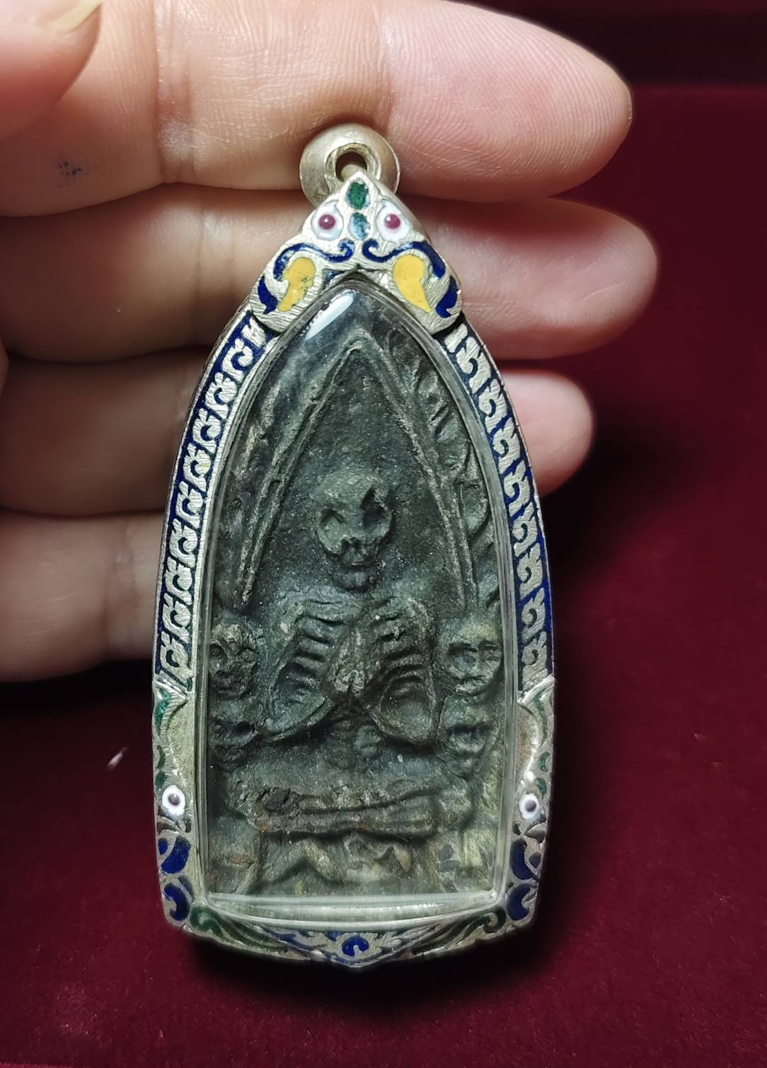 ขุนแผนโหงพรายกุมาร พระมหาวารินทร์ วัดสันต้นหมื้อ จ.เชียงใหม่ ปี 2560 (เลี่ยมเงินพร้อมใช้)