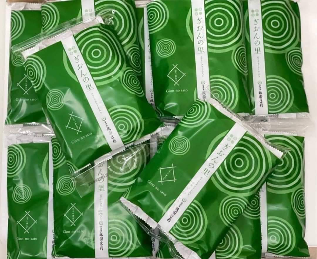 ขนมกิองโรล Gion Tsujiri no sato Matcha cookie 21 ชิ้น จากญี่ปุ่น **ลอตใหม่**