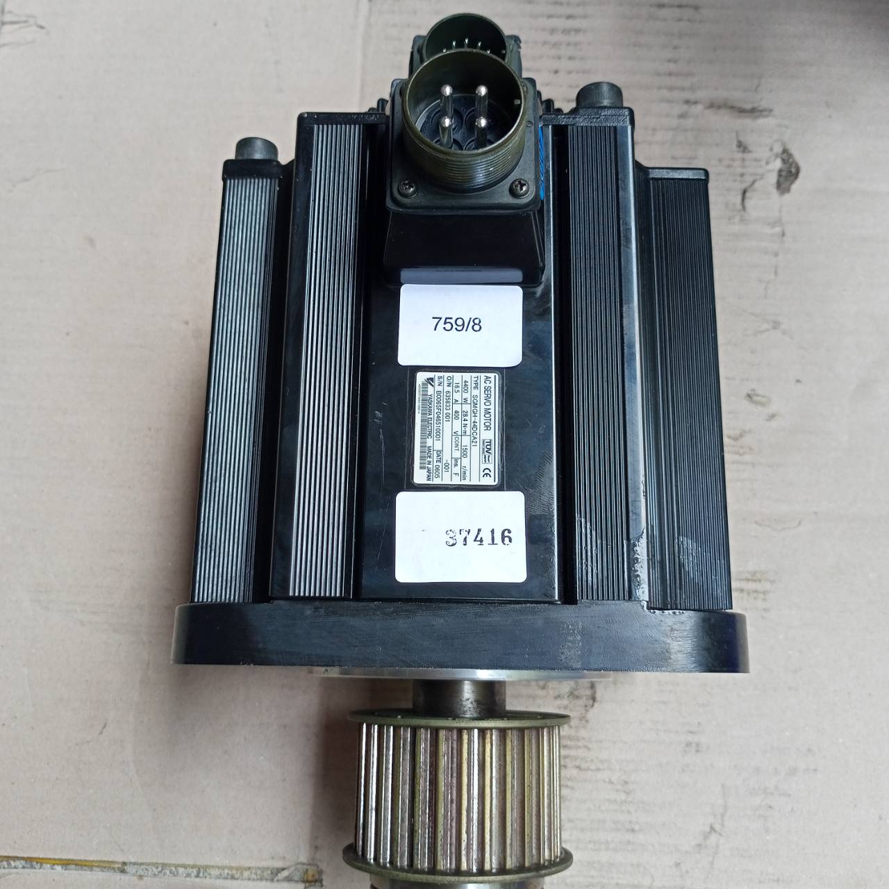 SGMGH-44DCA21 SERVO MOTOR "YASKAWA"