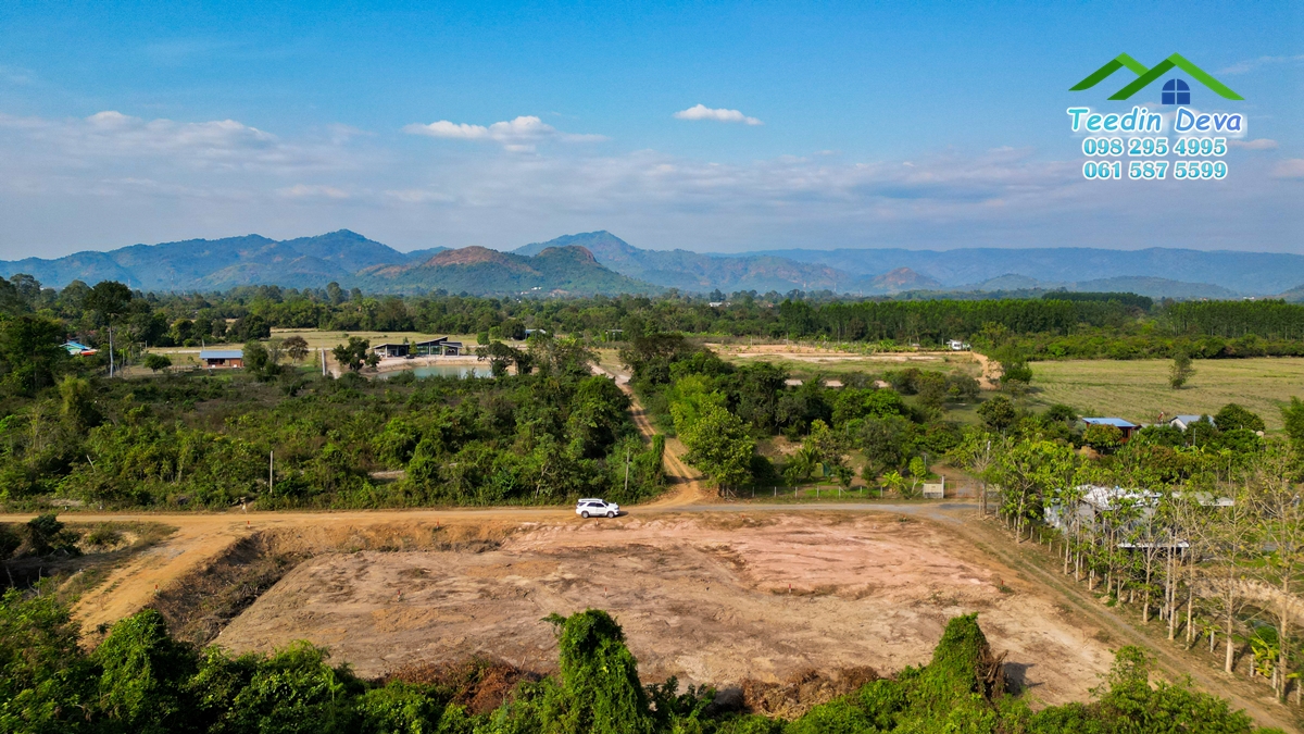 ที่ดินนครนายก วิวภูเขาสวยๆ เนื้อที่ 1-1-78 ไร่ ครุฑแดง อ.บ้านนา จ.นครนายก