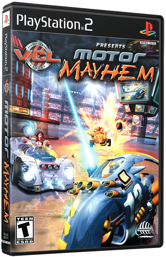 แผ่นเกมส์ PS2 : Motor Mayhem - Vehicular Combat League