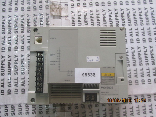 LCD TOUCH SCREEN " KEYENCE " MODEL : MT-260