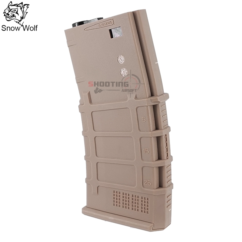 แม็กสแตนด์ Pmag Mid-Cap (120นัด) - Snow Wolf