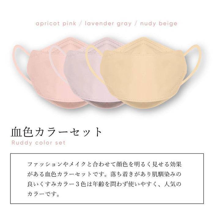 หน้ากากอนามัย Victorian Mask Rudy color mix 30 แผ่น