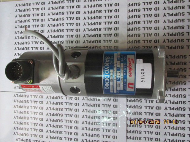 SERVO MOTOR " SANYO DENKI " MODEL : U835T-002EL3
