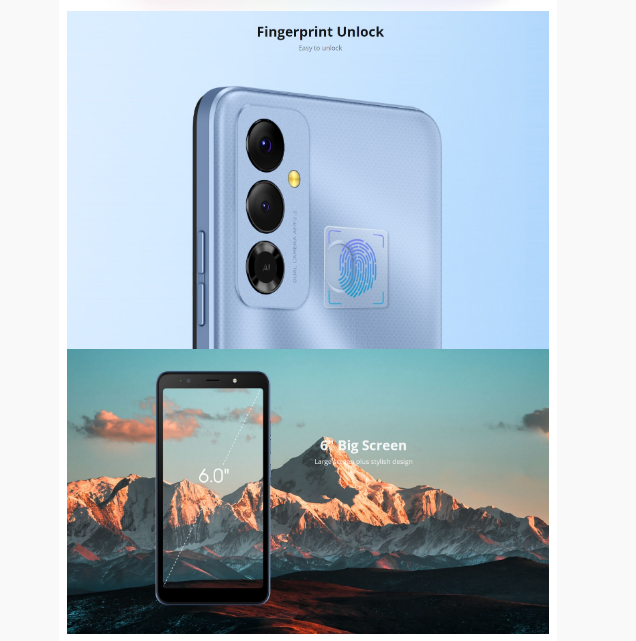 TECNO POP6 GO (2+32) Gradation Sky Blue