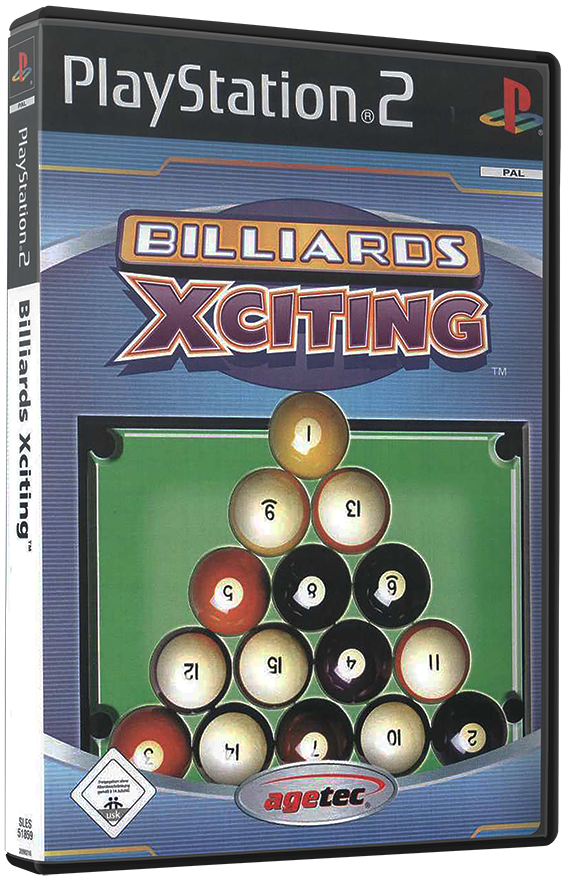 แผ่นเกมส์ PS2 : Billiards Xciting