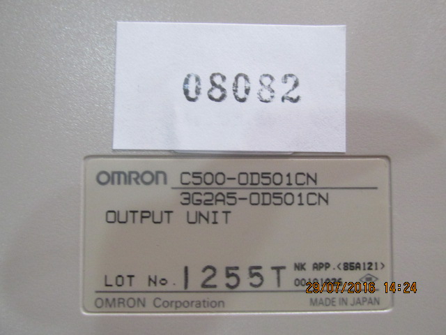 PLC " OMRON " MODEL : C500-OD501CN