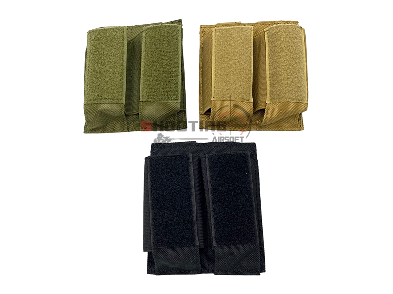 เพ้าแม็กติดเวส 2 ช่อง สำหรับแม็ก 9mm