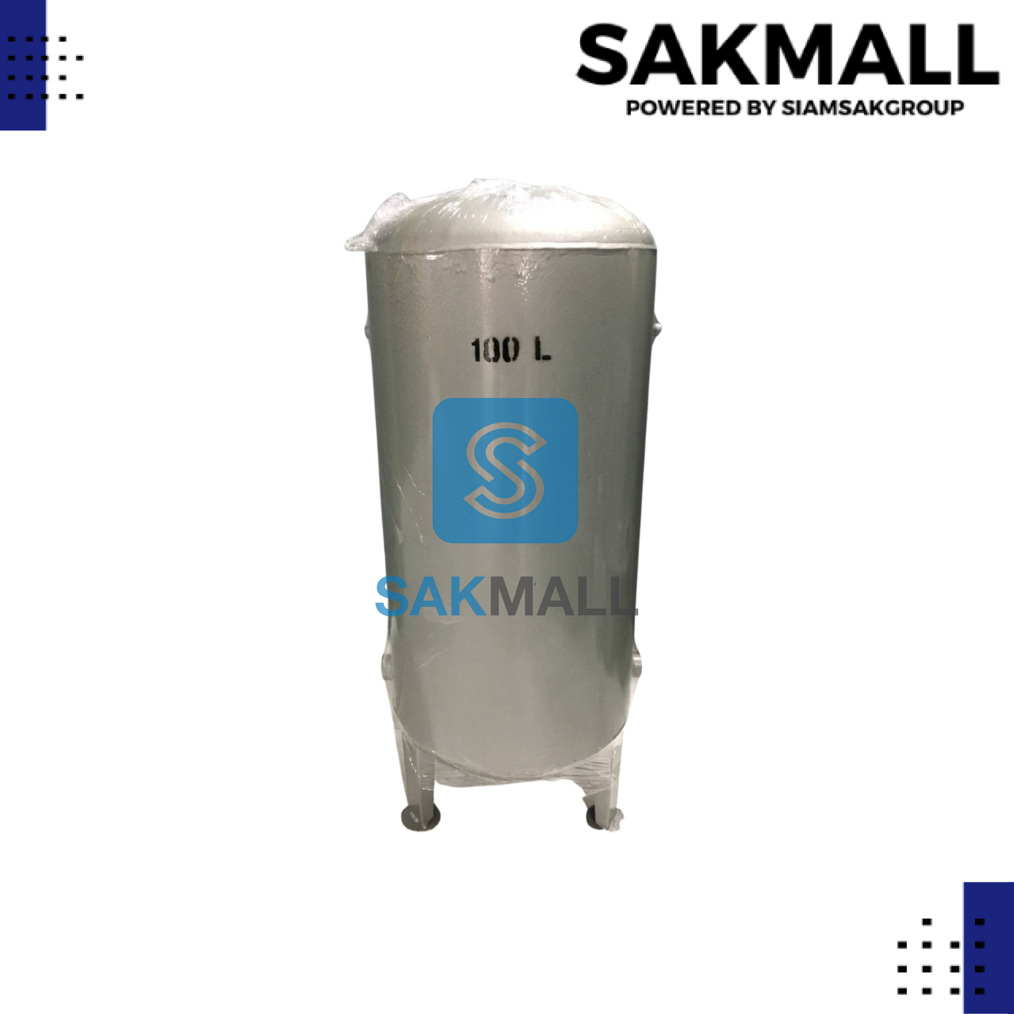 ถังเหล็กพ่นสี 100 L