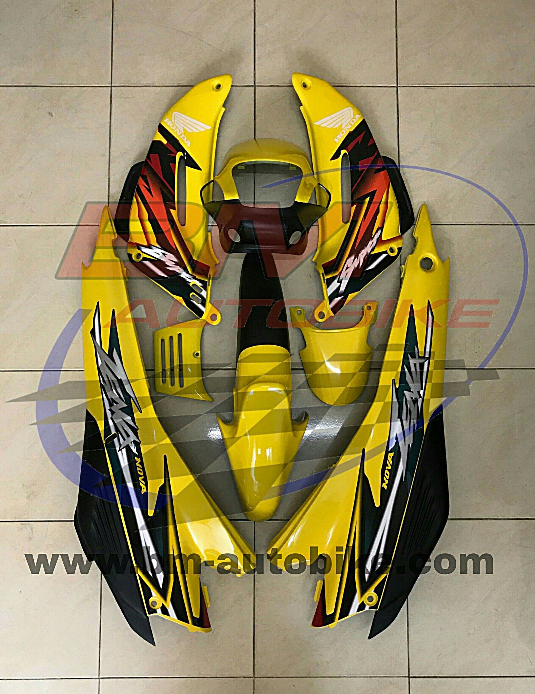 ชุดสี เทน่านิว TENA NEW เหลือง165 2,500 กรัม
