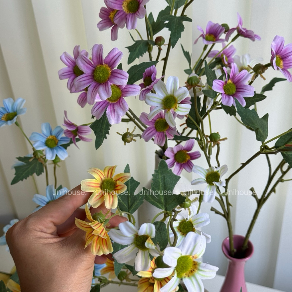 [พร้อมส่ง] Jnihouse : ดอกเดซี่ประดิษฐ์ (Daisy flower)