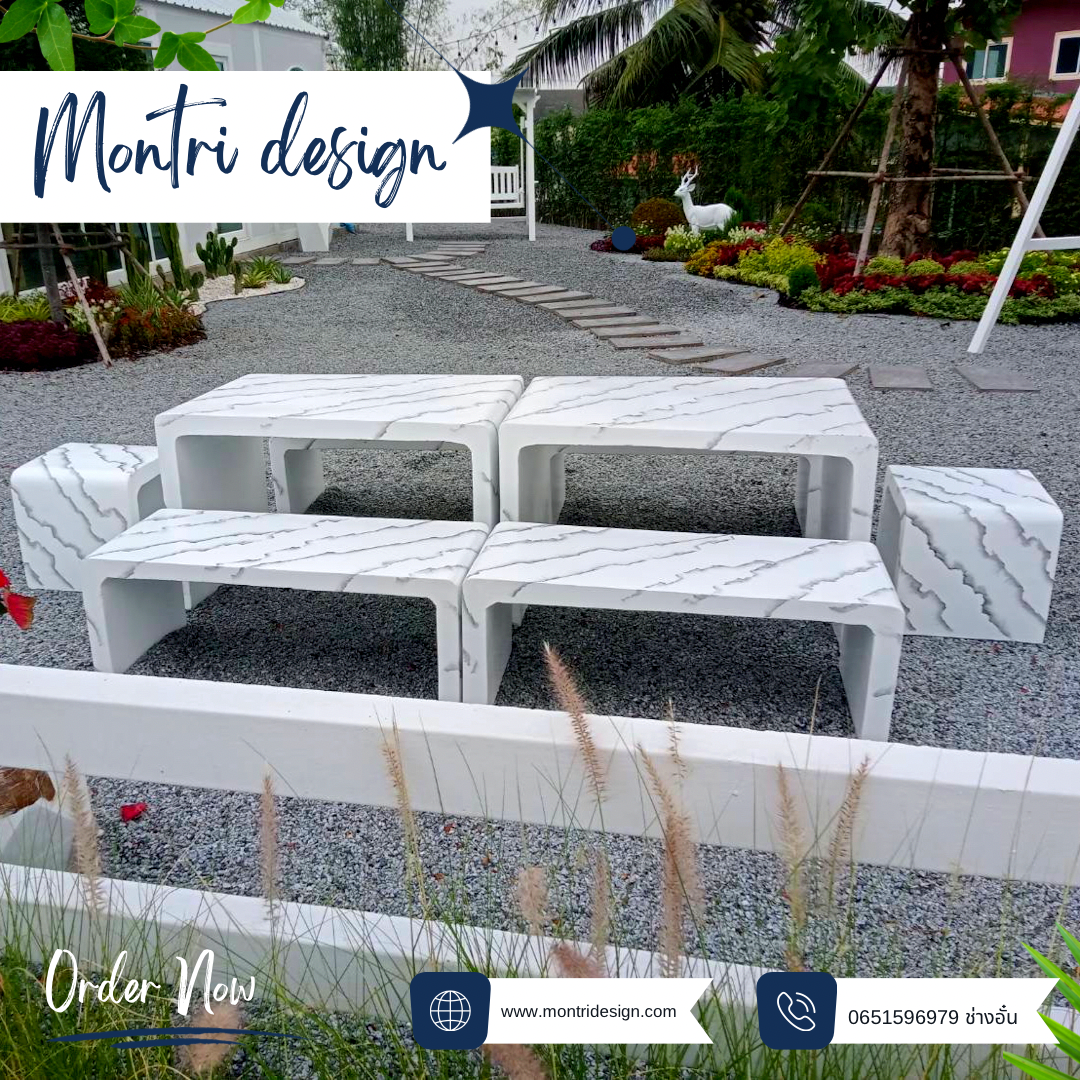 เก้าอี้ปูนซีเมนต์สไตล์ลอฟท์ รุ่น Jumbo Loft สีขาวสลัดดำ โต๊ะลอฟท์ โต๊ะปูนเปลือย โต๊ะปุนลอฟท์ โปรค่าส่งพิเศษ (เป็นราคาสินค้ายังไม่รวมค่าส่ง)