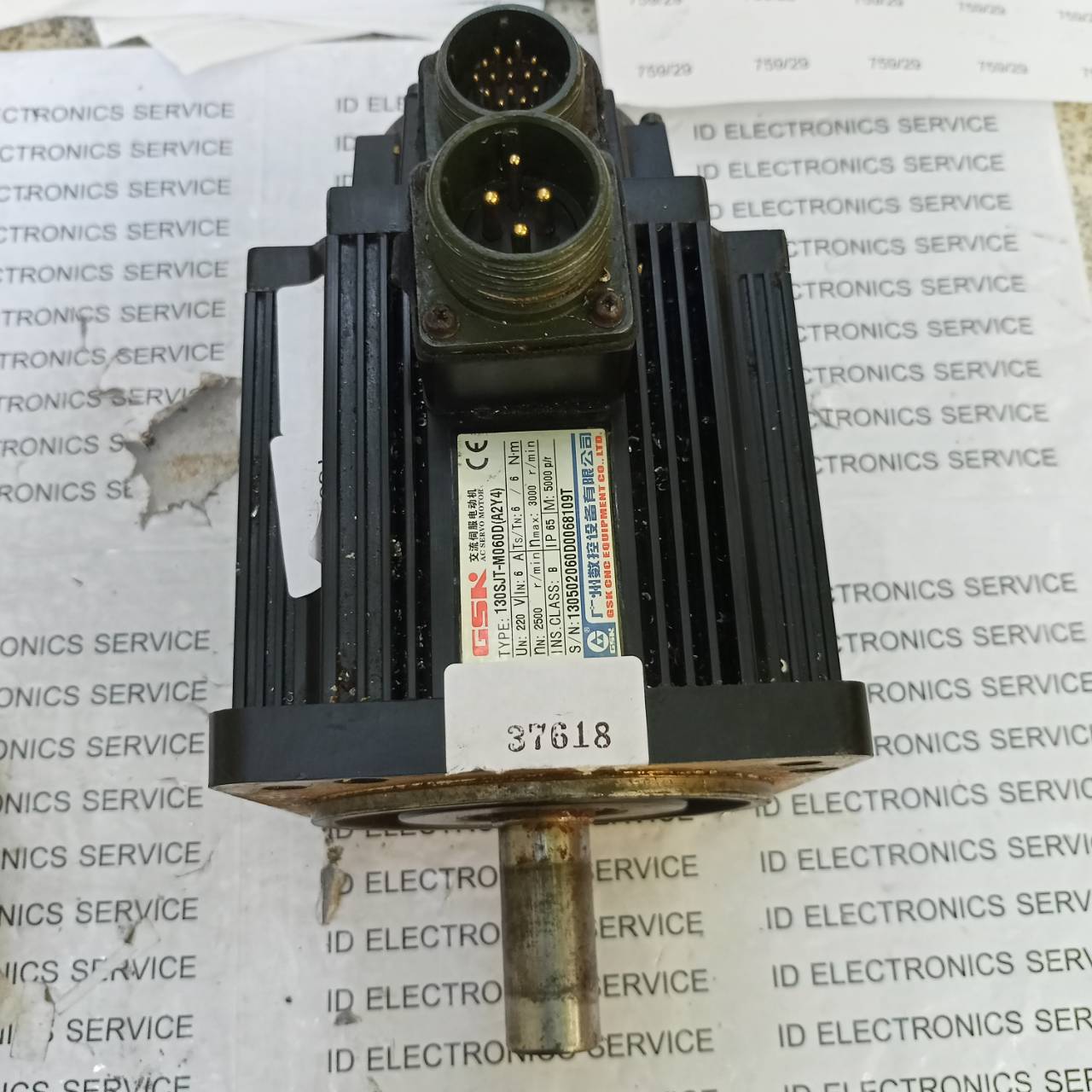 SERVO MOTOR " SCHNEIDER " MODEL : 130SJT-M060D(A2Y4)