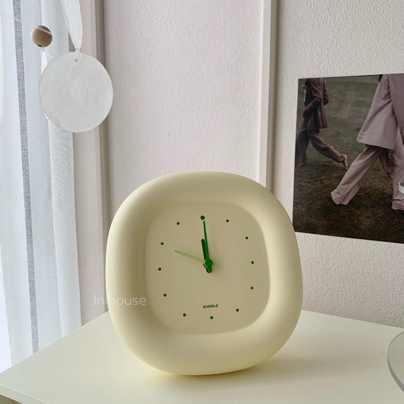 [พร้อมส่ง] Jnihouse : Bubble Wall Clock นาฬิกาตั้งโต๊ะ