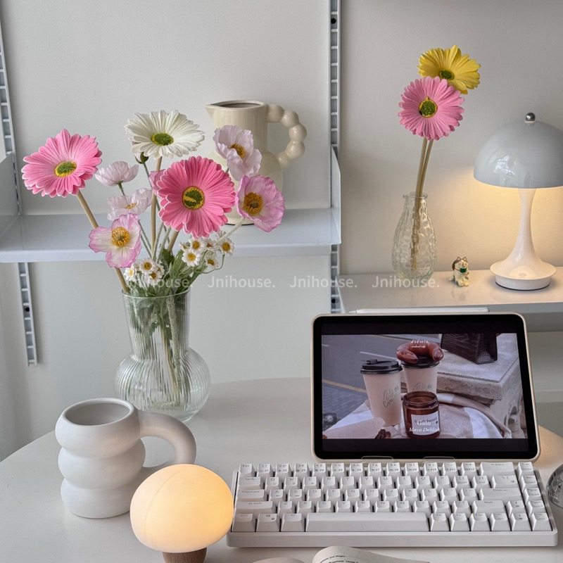 [พร้อมส่ง] Jnihouse : ดอกเยอบีร่า ดอกไม้ประดิษฐ์ [Artificial Gerbera]