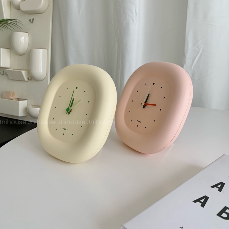 [พร้อมส่ง] Jnihouse : Bubble Wall Clock นาฬิกาตั้งโต๊ะ