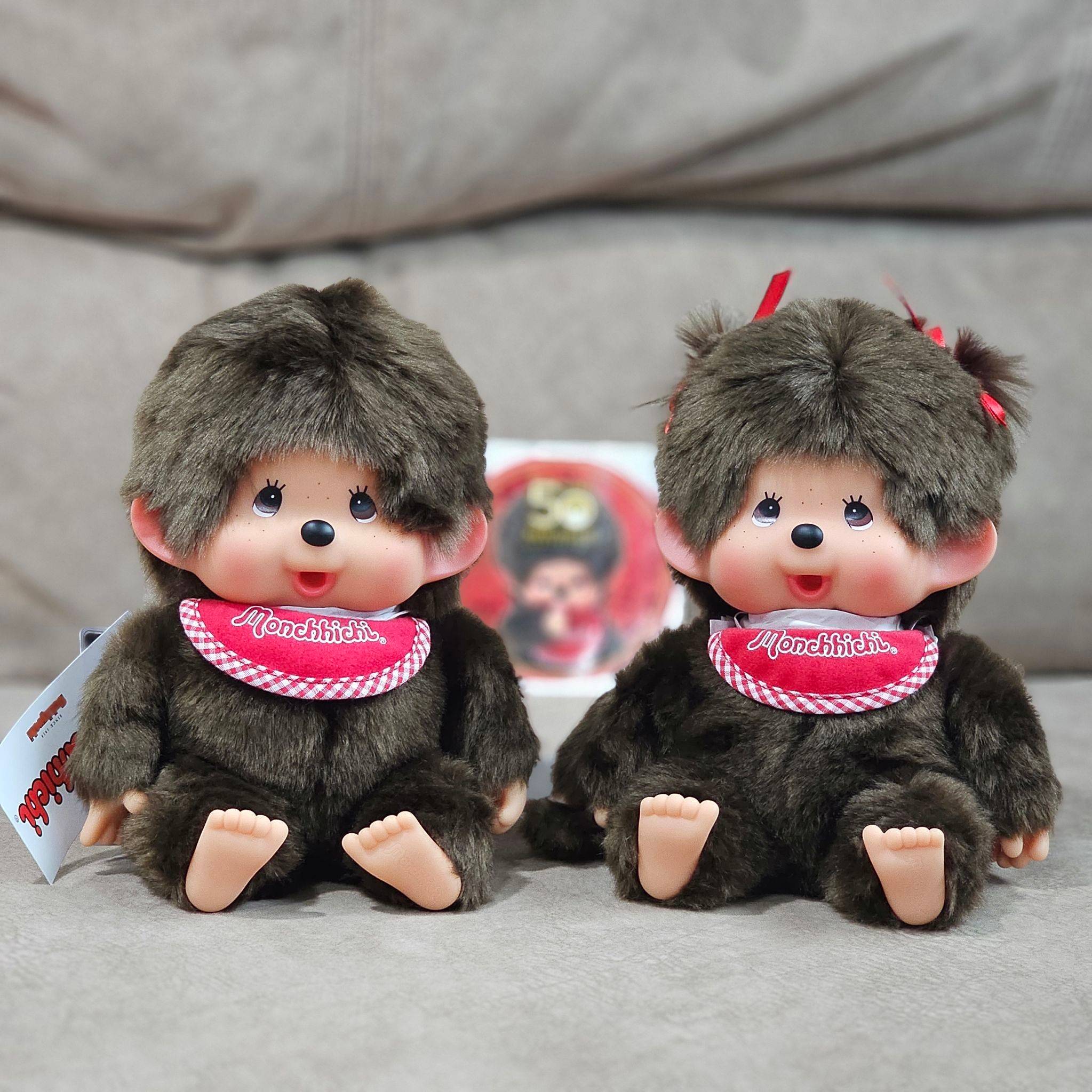 ตุ๊กตาลิง monchhichi ไซส์เอ็ม