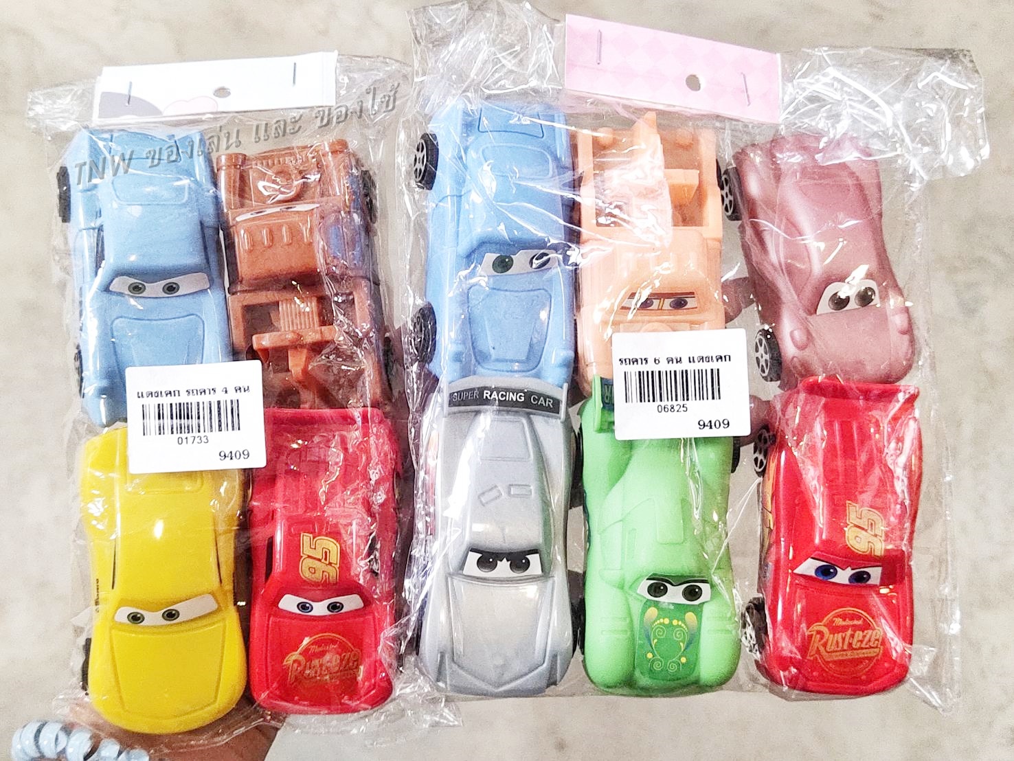 💥 ของแต่งเค้ก CARS รถซิ่ง ของแต่งเค้ก โมเดลตกแต่ง อุปกรณ์แต่งเค้ก 💥