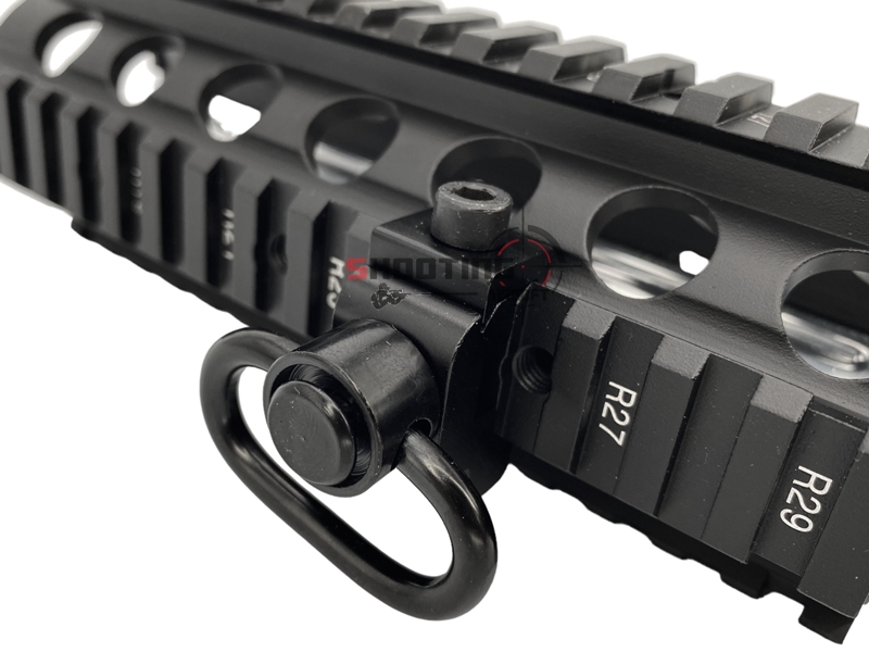 แป้นหูกวิน พร้อมหูกวินปลดไว จับราง 20mm