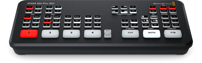 ATEM SDI Pro ISO Blackmagic Design Video Switcher