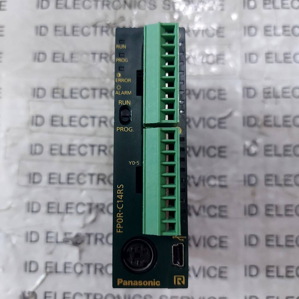 PLC " PANASONIC " MODEL : FP0R-C14RS