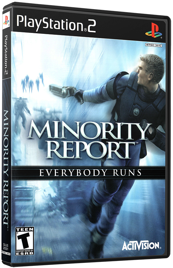 แผ่นเกมส์ PS2 : Minority Report - Everybody Runs