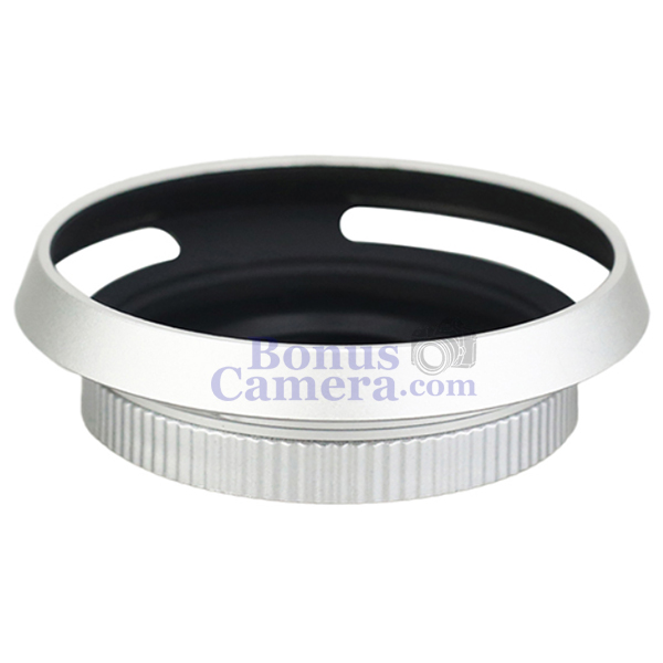 Z-O14-42II ฮู้ดสีเงิน+ฝาปิดเลนส์อัตโนมัติ Olympus M.Zuiko ED 14-42mm F3.5-5.6 EZ Lens Hood+Auto Cap