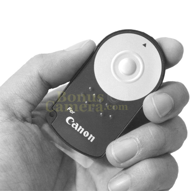 RC-6 รีโมตกล้องแคนนอน EOS 100D,450D,500D,550D,600D,650D,700D Kiss X2,X3,X4,X5,X6i,X7,X7i EOS M,M2,M3,M5,M6 Canon remote control