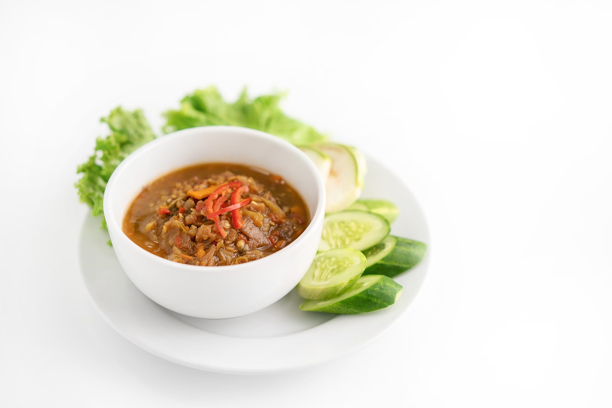 น้ำพริกเห็ด (Thai Mushrooms chili dip)