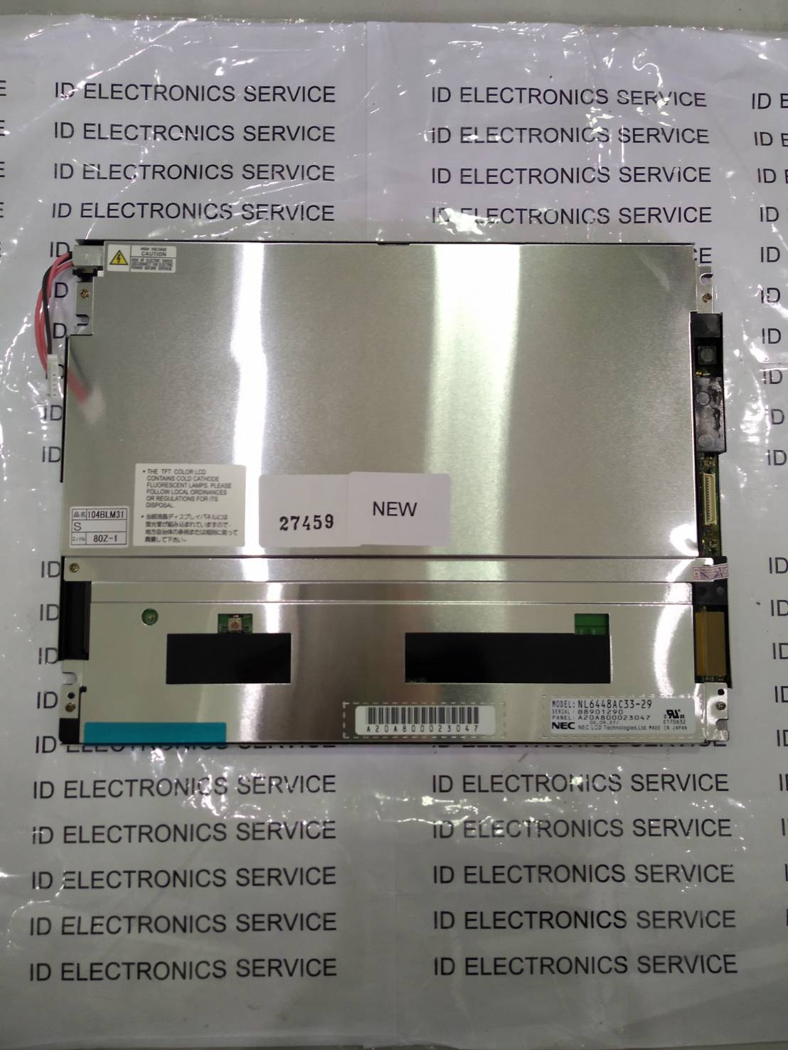 LCD PANEL " NEC " MODEL : NL6448AC33-29