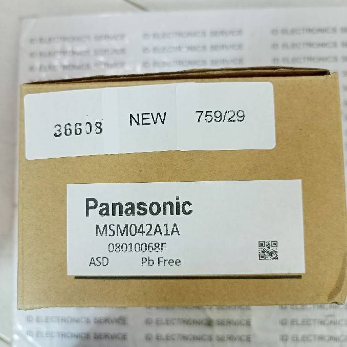 SERVO MOTOR " PANASONIC " MODEL : MSM042A1A