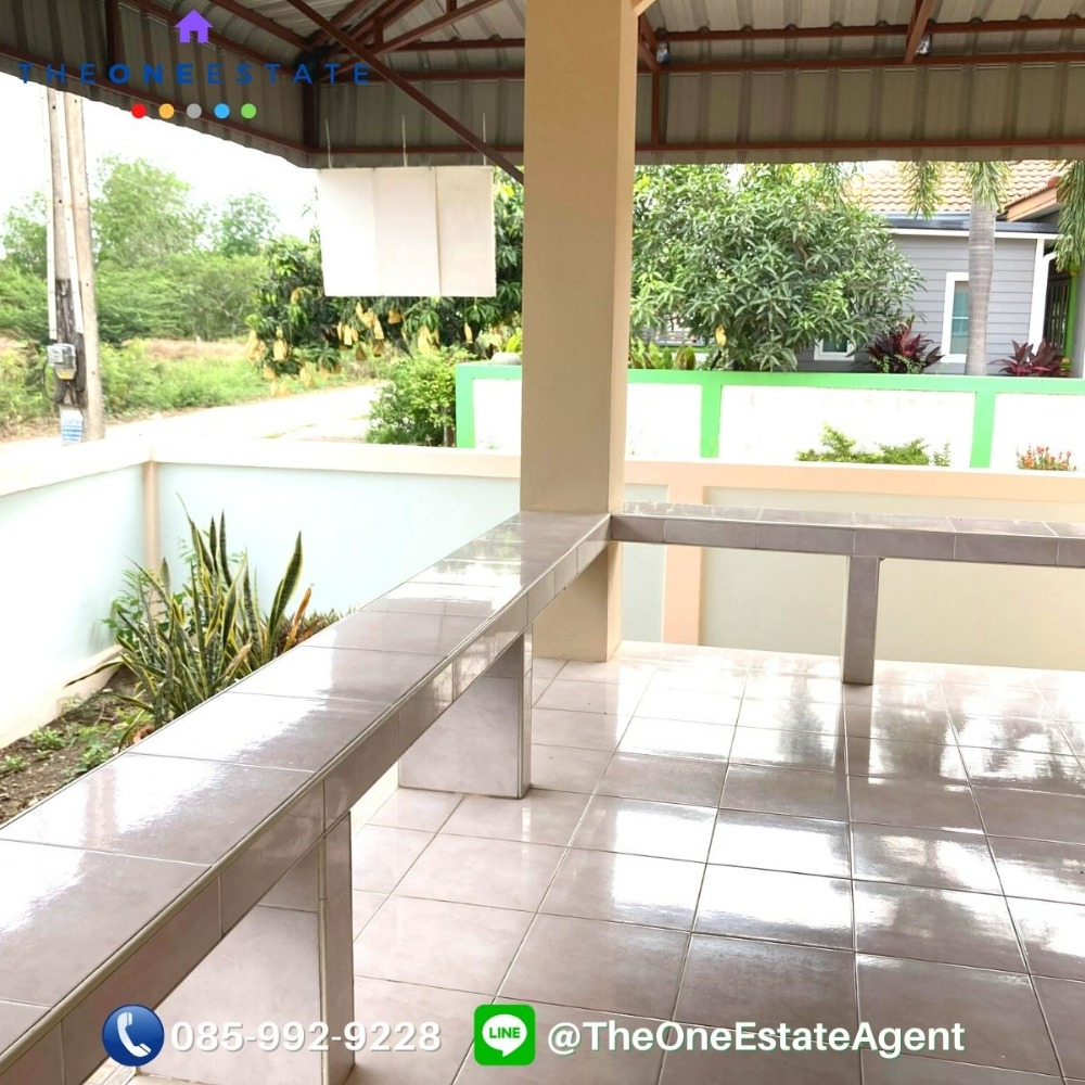 📣 บ้านเดี่ยวชั้นเดียว หมู่บ้านอยู่สบาย ใกล้แหล่งท่องเที่ยว บรรยากาศโล่งสบาย เพื่อนบ้านดีเยี่ยม ต.ท่าทองหลาง อ.บางคล้า จ.ฉะเชิงเทรา The Best ! | โทร. 085-992-9228
