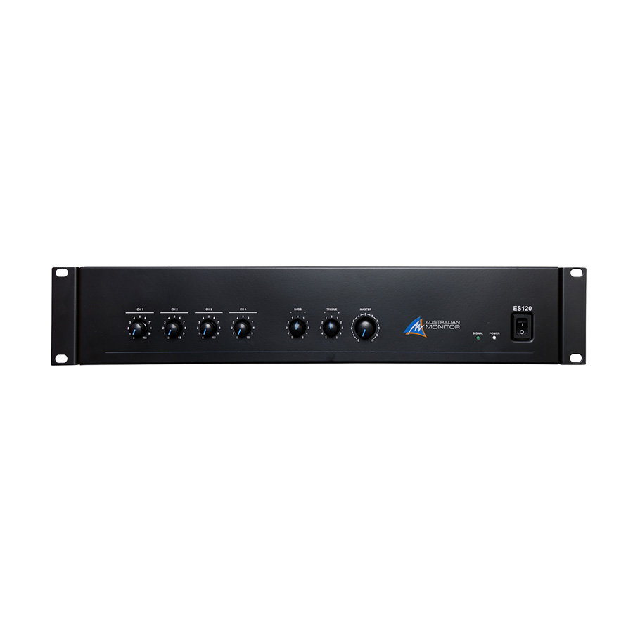 AUSTRALIAN MONITOR ES120P-E Power Amplifer 120W,100V and 4 Ohm